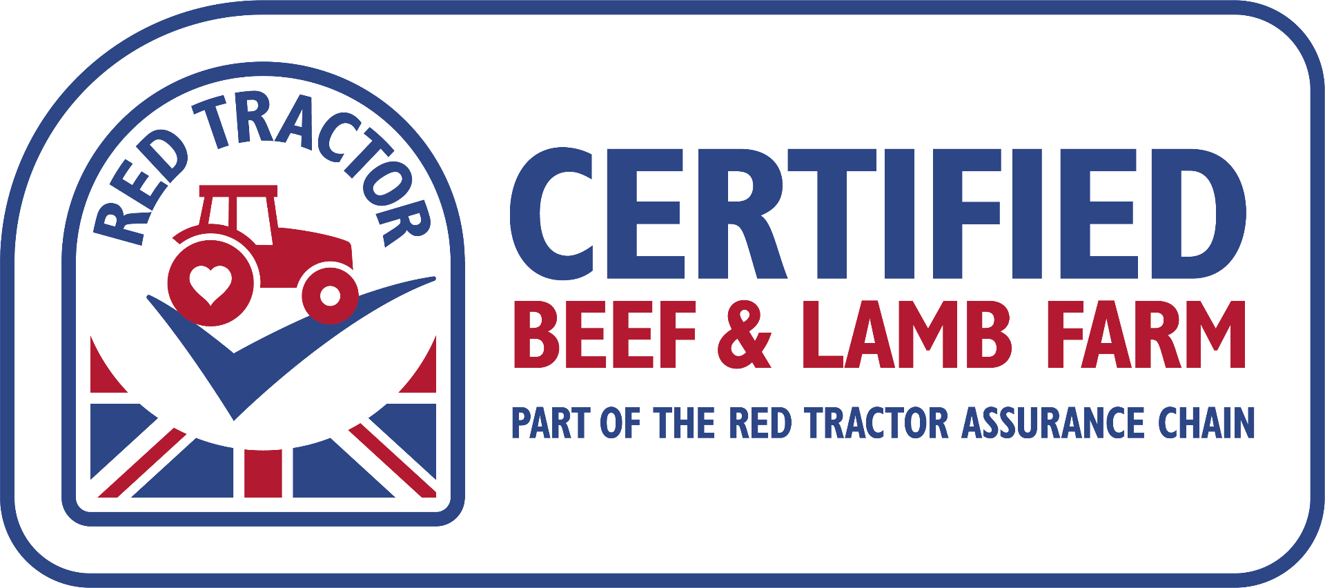 Red Tractor Certified Beef & Lamb Farm — part of the Red Tractor Assurance Chain